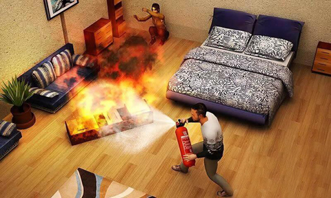 火灾逃生3D截图3