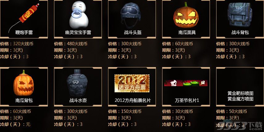 cf11月火线币商城更新    cf火线币商城11月更新了什么武器