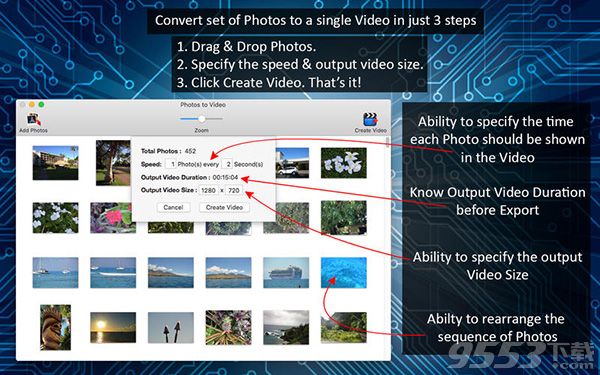 Photos to Video Mac版
