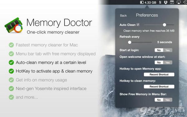 Mac内存清理软件|Memory Doctor Pro Mac(内存