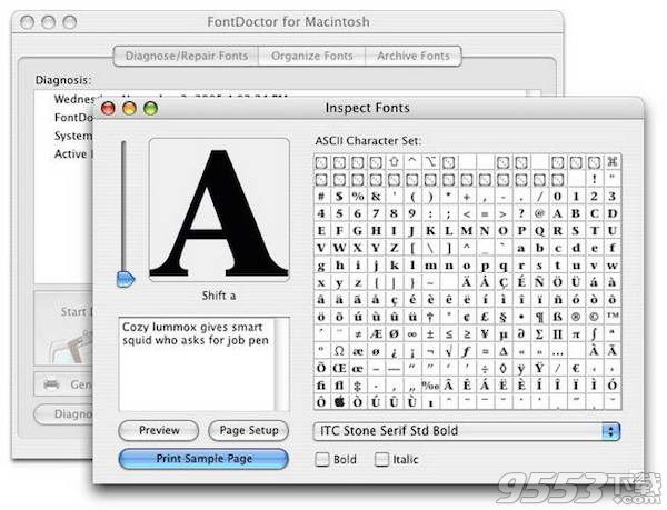 FontDoctor for mac