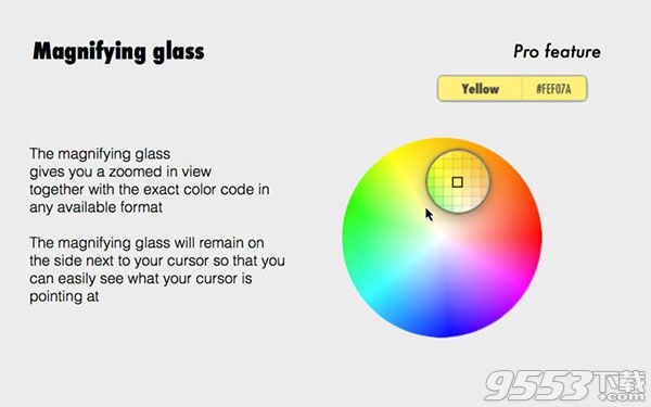 Mac颜色识别软件|ColorCompass for mac V1.1