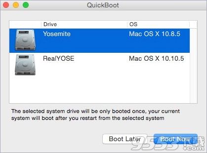 Quick Boot for mac