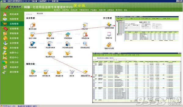 科脉连锁专卖店管理软件
