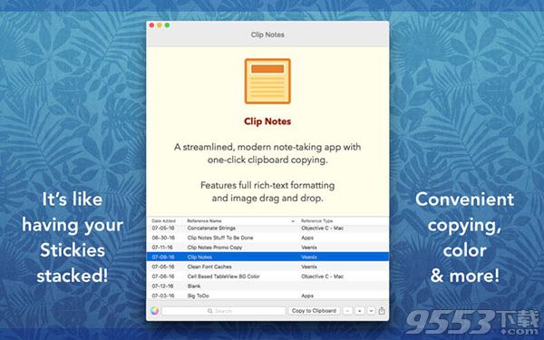Clip Notes Mac版