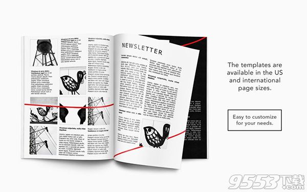 Newsletters Templates for Pages Mac版