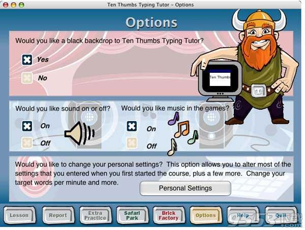 Ten Thumbs Typing Tutor for mac