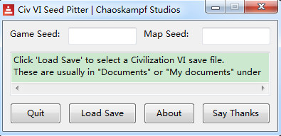 文明6 地图种子读取器
