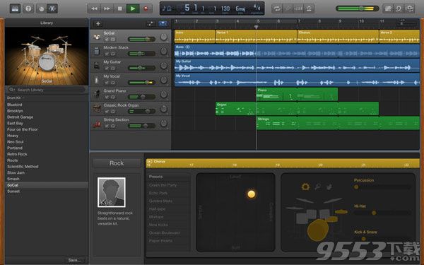 GarageBand for mac中文版