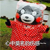 熊本熊下雨表情包