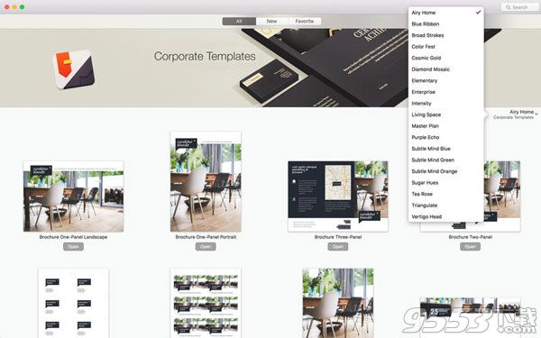 Corporate Templates for mac