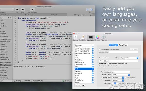 CodeRunner for mac