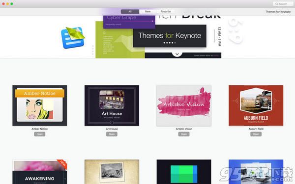 Themes for Keynote Mac版