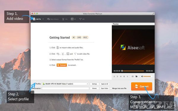 Aiseesoft Video Converter Platinum For Mac