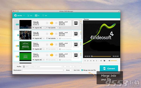4Video DVD Manager Mac版