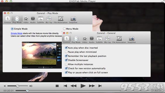 DVDFab Media Player for mac
