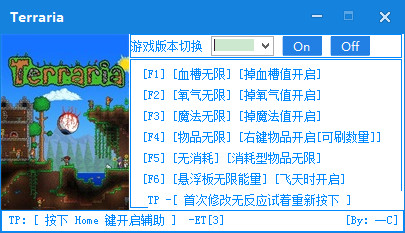 泰拉瑞亚 全版本六项修改器