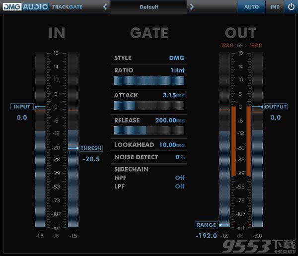 DMG Audio Track Range for mac