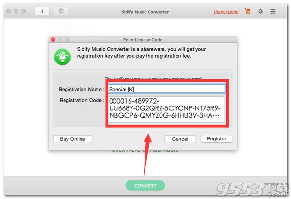 Sidify Spotify Registration Code