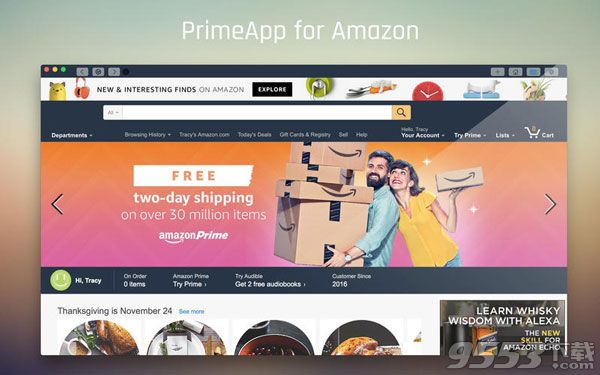 PrimeApp for Amazon Mac版