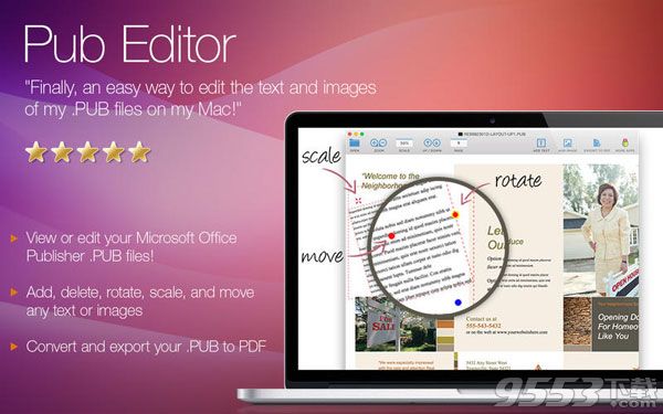 .pub File Editor For Mac