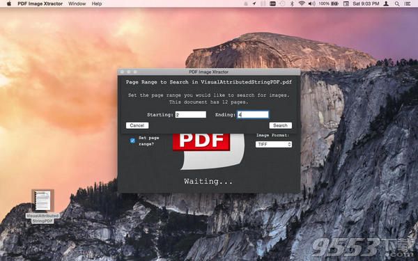 PDF Image Xtractor for mac