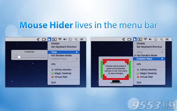 Mouse Hider for mac