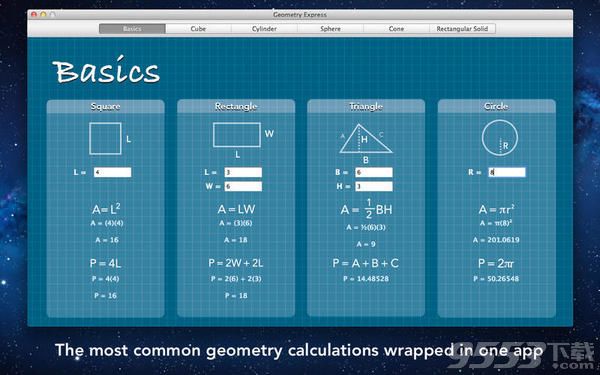 Geometry Express for mac