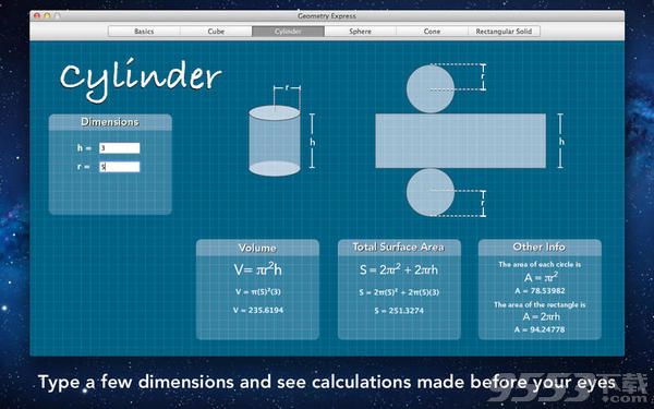 Geometry Express for mac