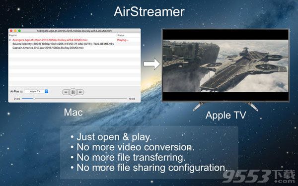 AirStreamer for mac