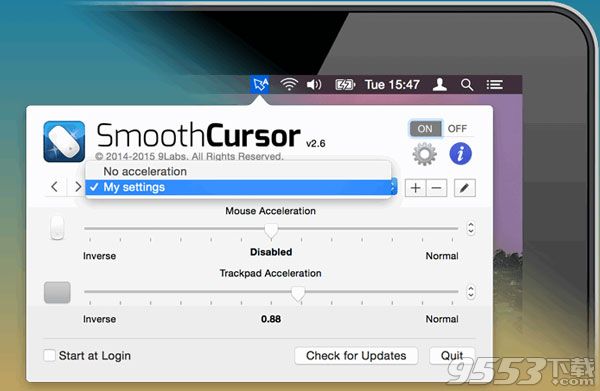 SmoothCursor for mac