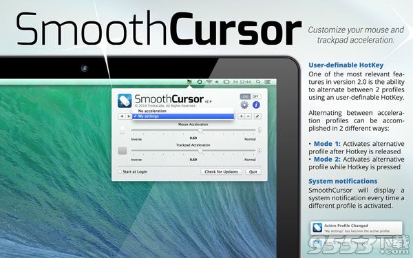 SmoothCursor for mac