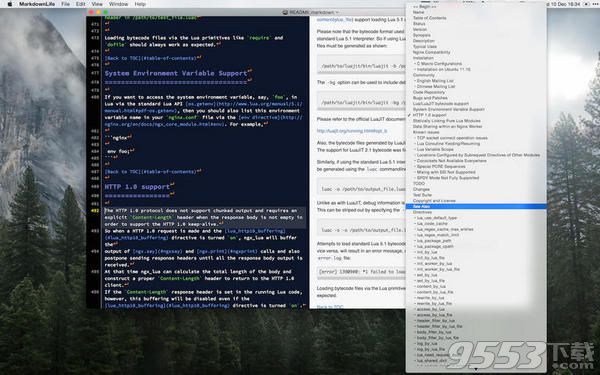 Markdown 实时编辑器 for mac