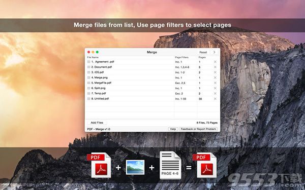 PDF合并工具M(jìn)ac版