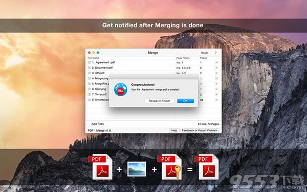 PDF合并工具M(jìn)ac版