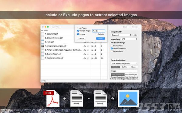 PDF Image Converter for mac