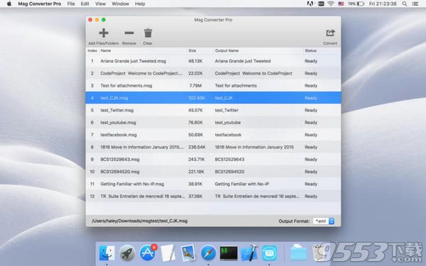 Msg Converter Pro for mac