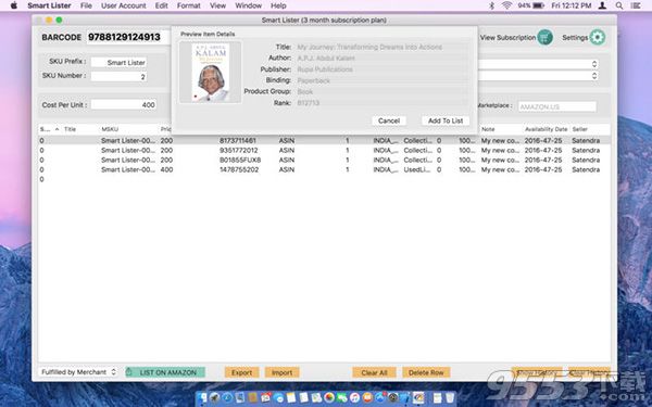 Smart Lister for mac