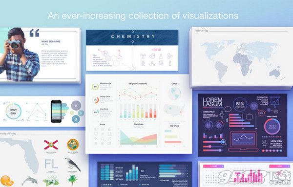 Infographics Lab for Pages Mac版