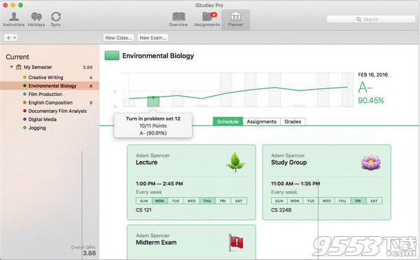 iStudiez Pro for mac中文版