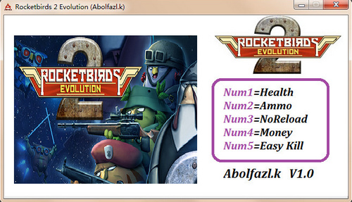 火箭鸟2：进化 v1.0五项修改器[Abolfazl.K]