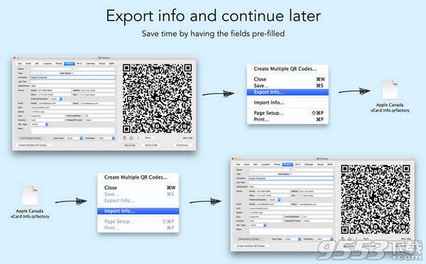 QR Factory for mac