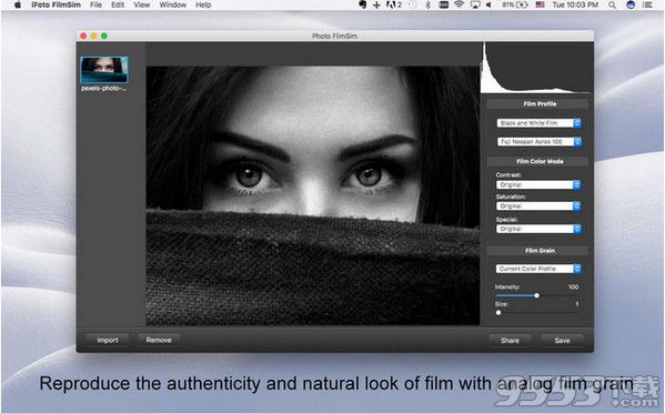 iFoto FilmSim for mac