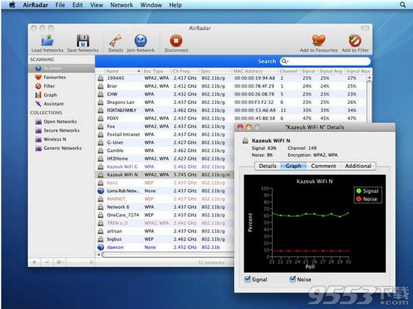 Koingo AirRadar for mac