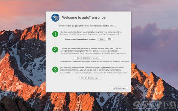 autoTranscribe Mac版