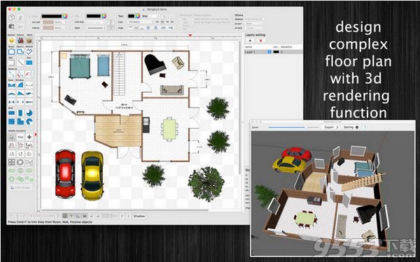 FloorDesign3D for mac