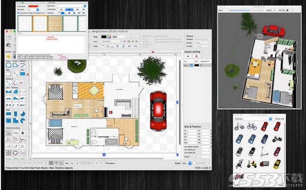 FloorDesign3D for mac