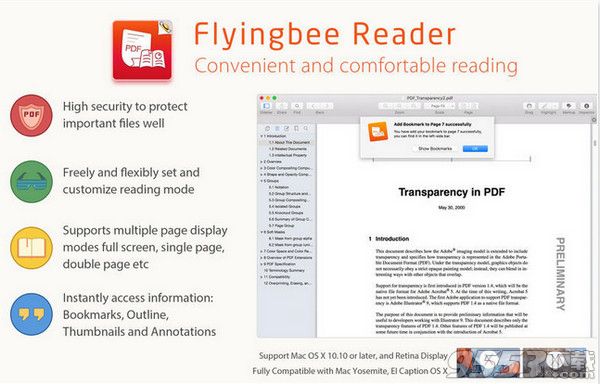 Flyingbee Reader Mac版