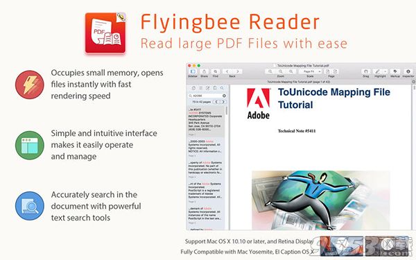 Flyingbee Reader Mac版