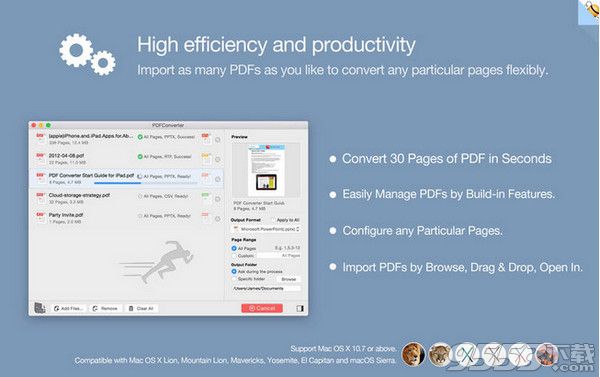 PDF Converter Pro by Flyingbee for mac
